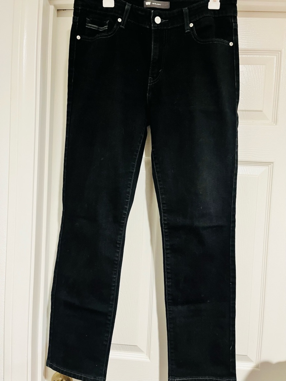 Women Black Straight Jeans